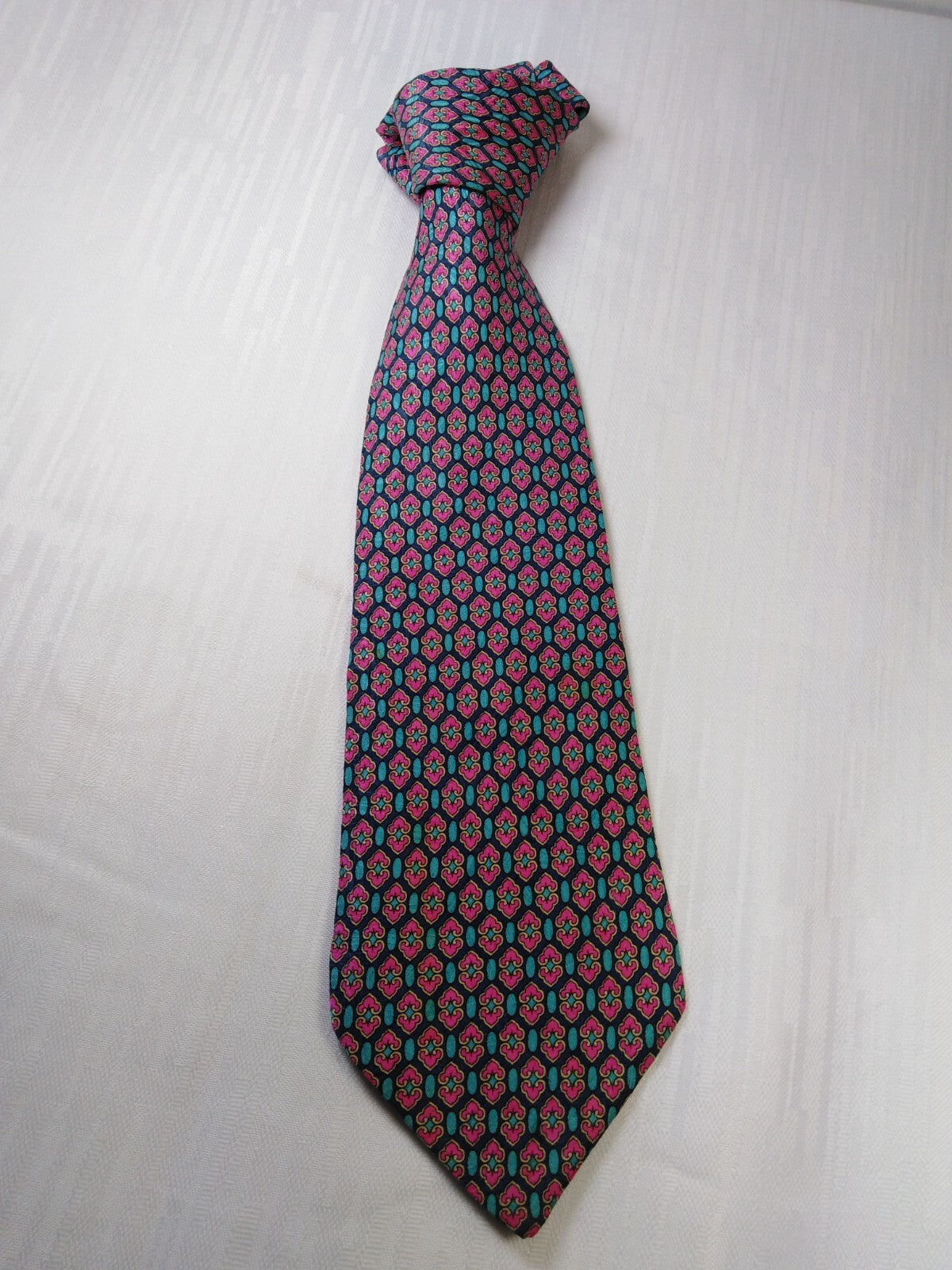GABRIELE MOLTENI 100% SILK TIE SETA CRAVATTA NECKTIE MADE IN ITALY CLASSIC