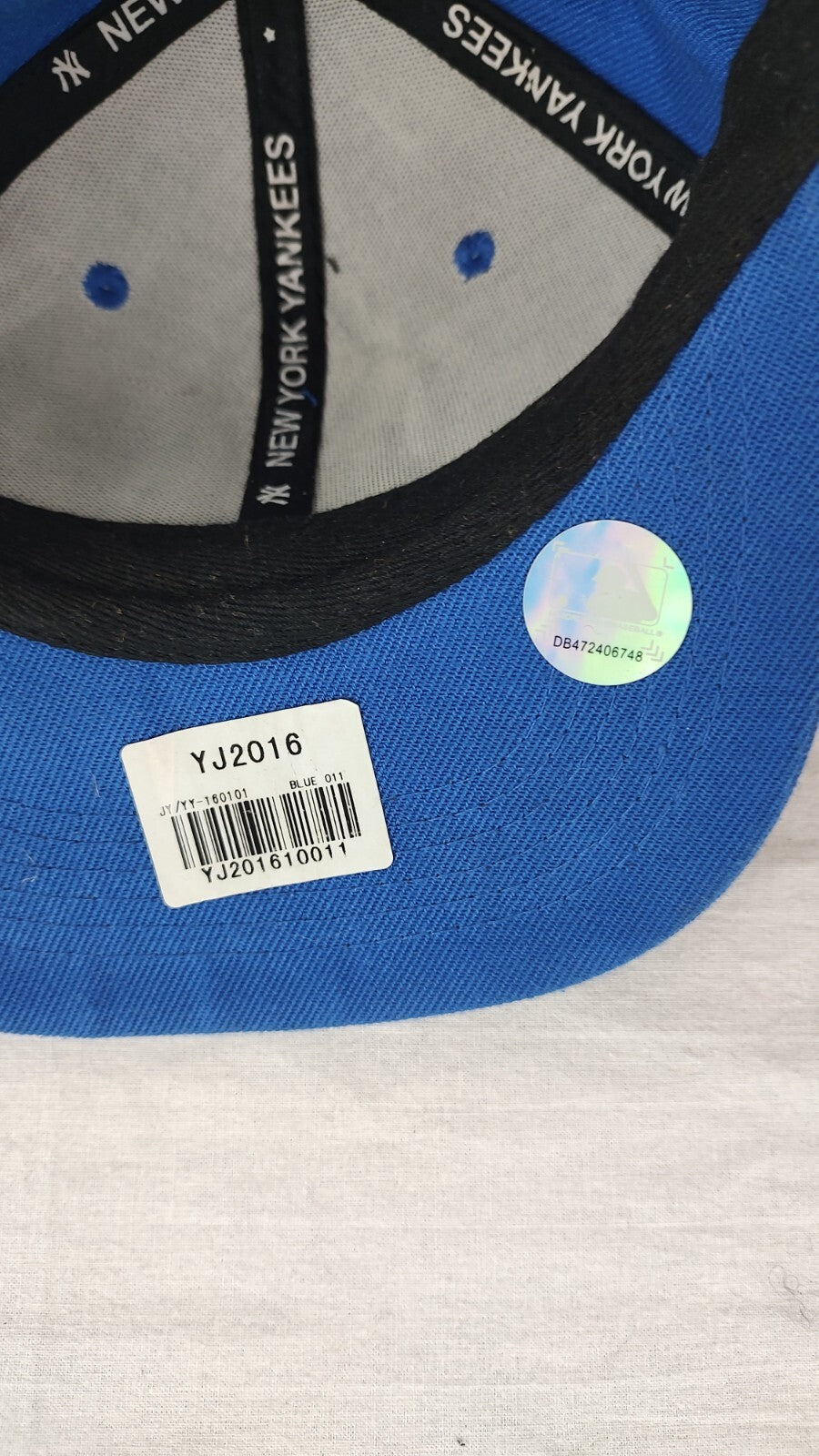 NEW YORK YANKEES CAPPELLO TAGLIA REGOLABILE BERRETTO MAN HAT CAP VINTAGE