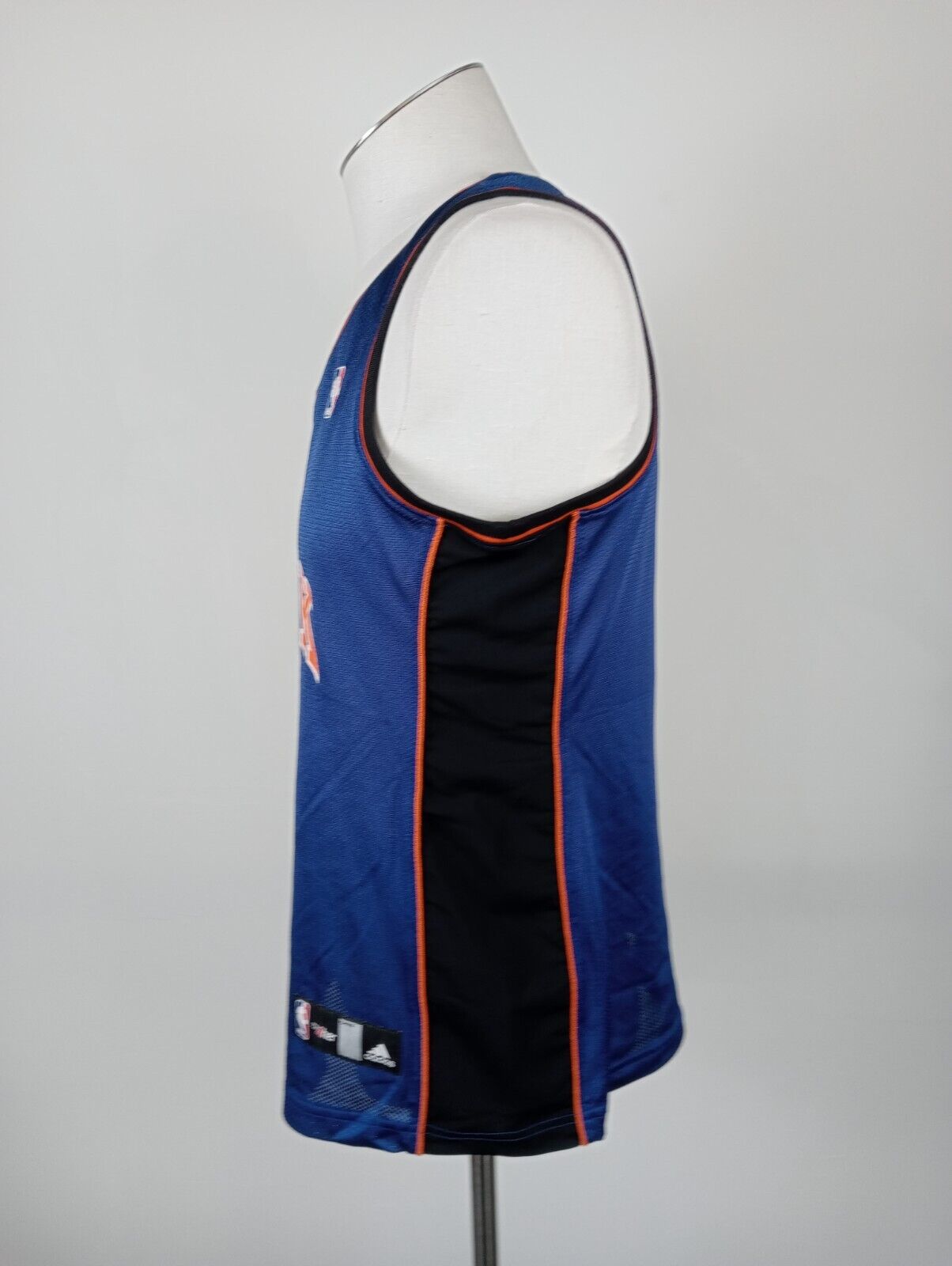 ADIDAS NBA CANOTTA N 6 FIELDS NEW YORK BASKET T-SHIRT SMANICATO UOMO TG L SPORT