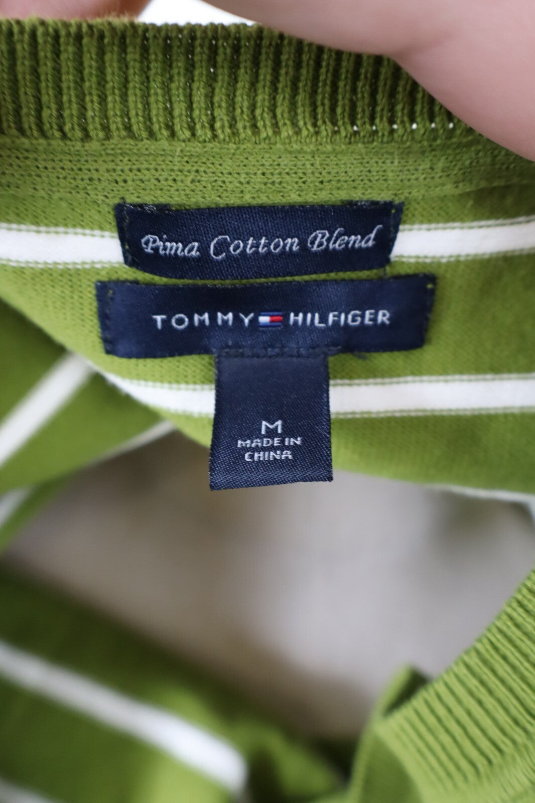 TOMMY HILFIGER MAGLIONE COTONE DONNA Tg. M WOMAN CASUAL SWEATER COTTON