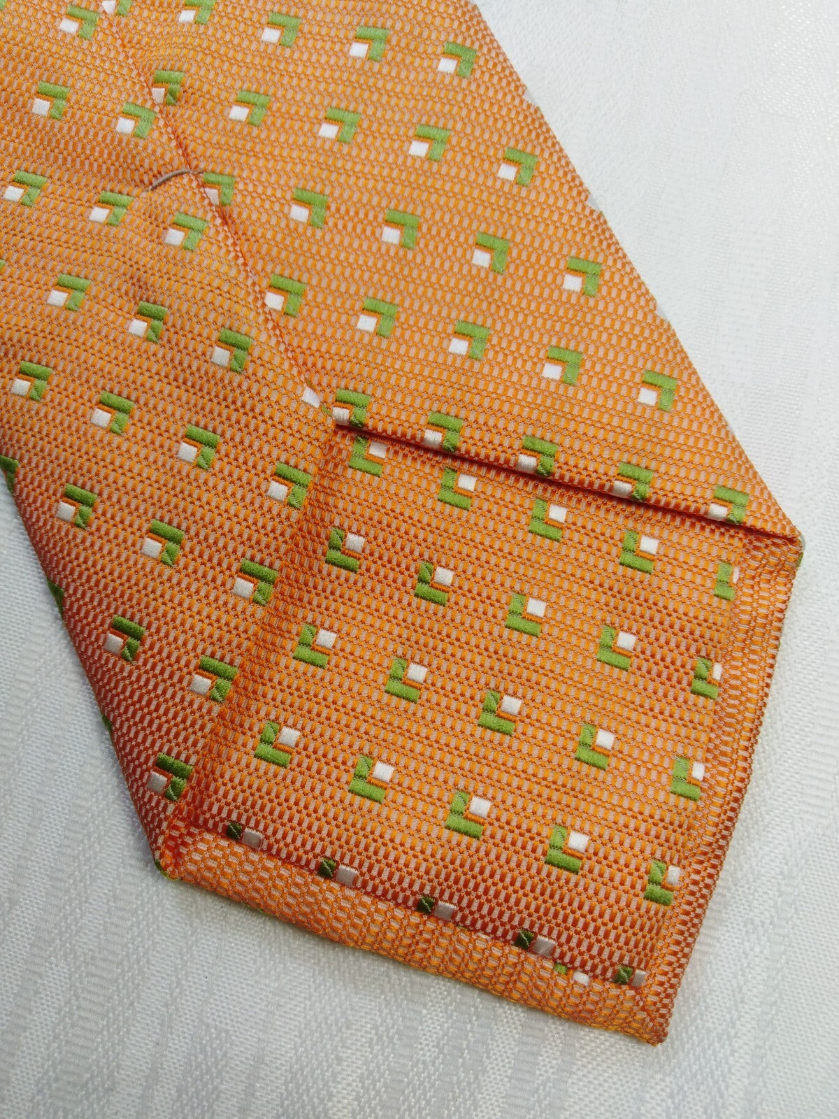 GIORGIO MARIANI 100% SETA SILK TIE CRAVATTA NECKTIE ITALY VINTAGE SELF TIPPED