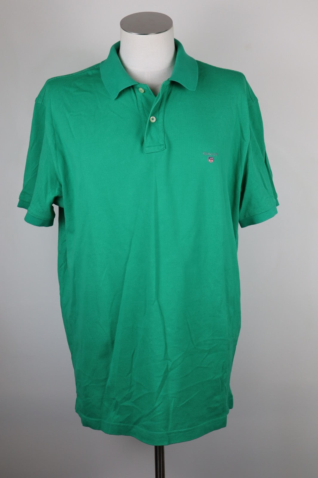 GANT USA MAGLIA COTONE POLO  T-SHIRT UOMO Tg. 2XL MAN CASUAL VINTAGE
