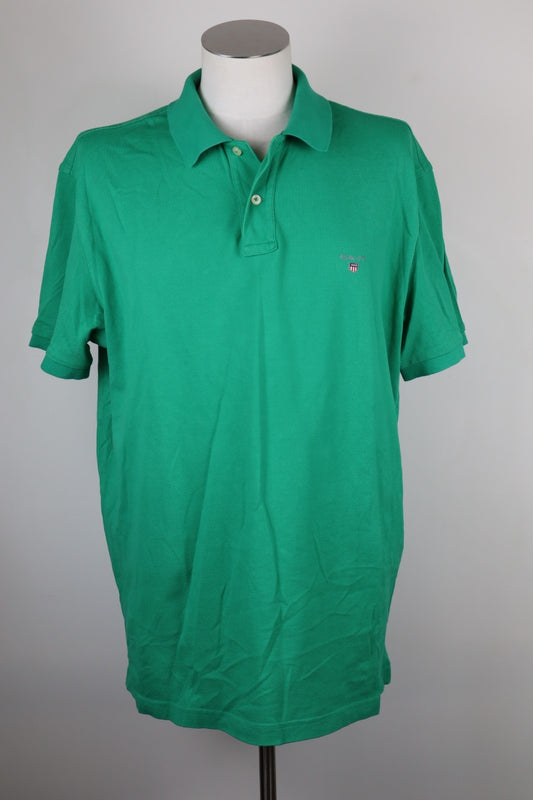 GANT USA MAGLIA COTONE POLO  T-SHIRT UOMO Tg. 2XL MAN CASUAL VINTAGE