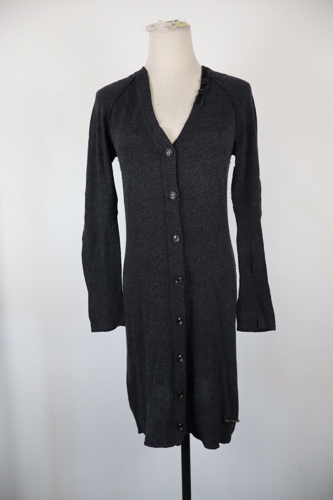 PEUTEREY CARDIGAN MAGLIONE LANA SETA DONNA Tg. 44 WOMAN CASUAL WOOL SILK SWEATER