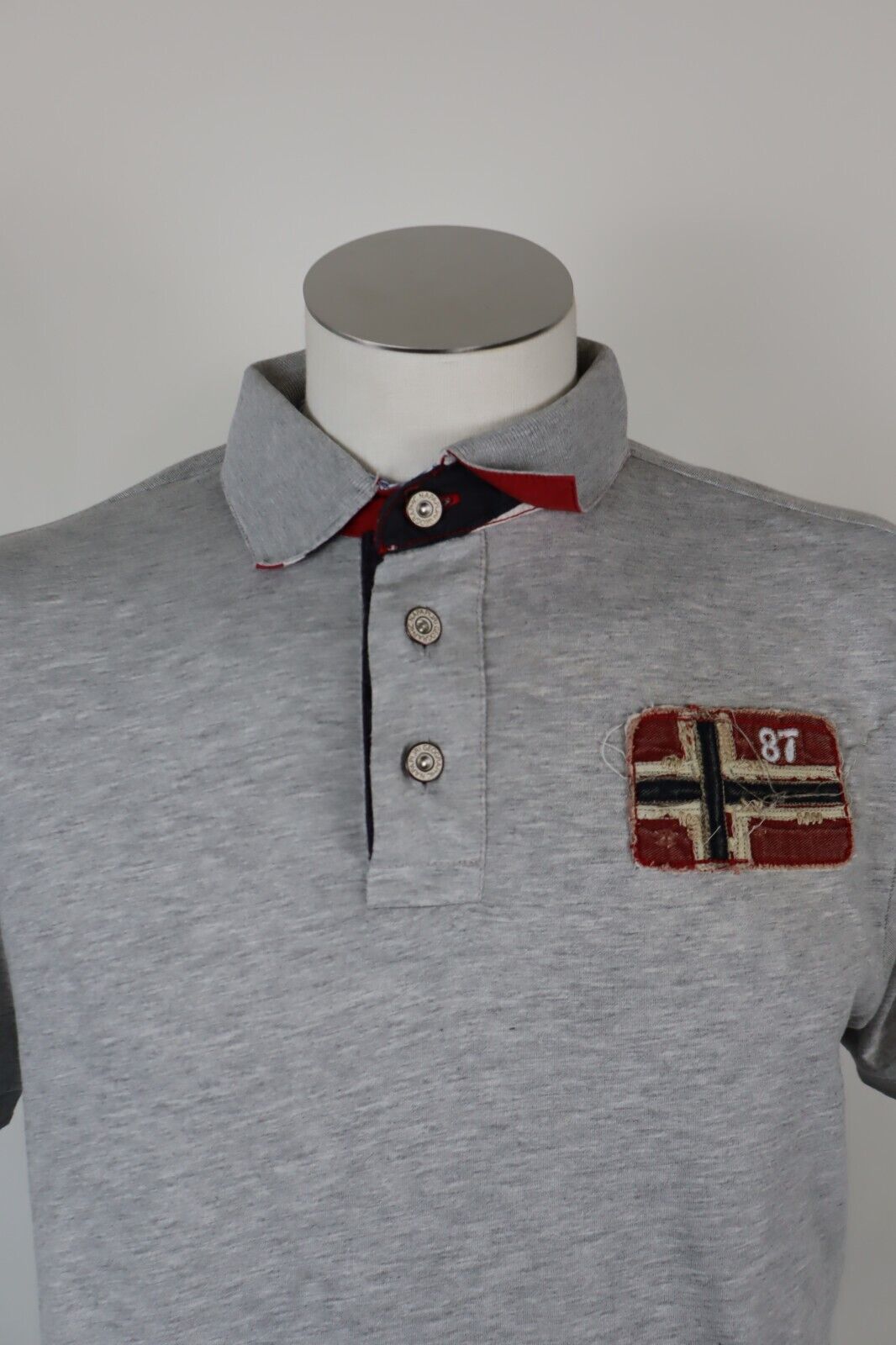 NAPAPIJRI MAGLIA POLO UOMO TG. L MAN POLO SHIRT CASUAL VINTAGE