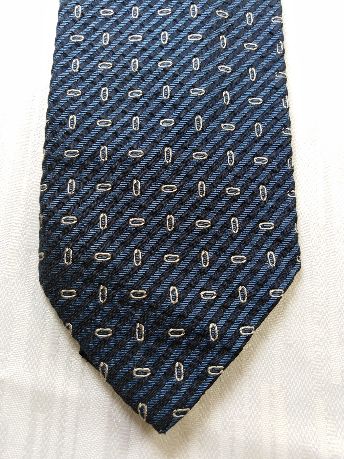 KRIZIA 100% SILK TIE SETA CRAVATTA NECKTIE MADE IN ITALY CLASSIC