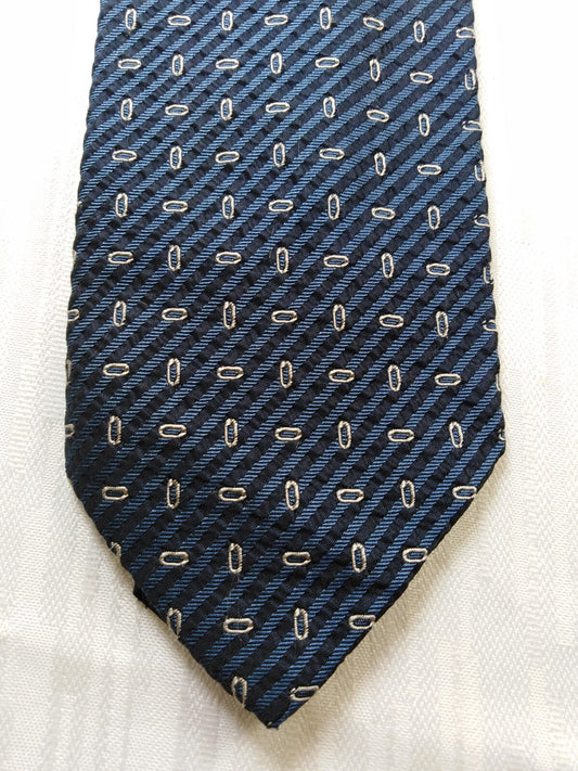 KRIZIA 100% SILK TIE SETA CRAVATTA NECKTIE MADE IN ITALY CLASSIC