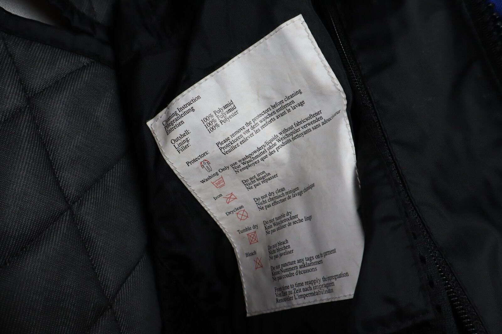 IXS GIUBBINO GIACCA MOTO UOMO 3XL MAN VINTAGE JACKET SPORT IMBOTTITO SMANICATO