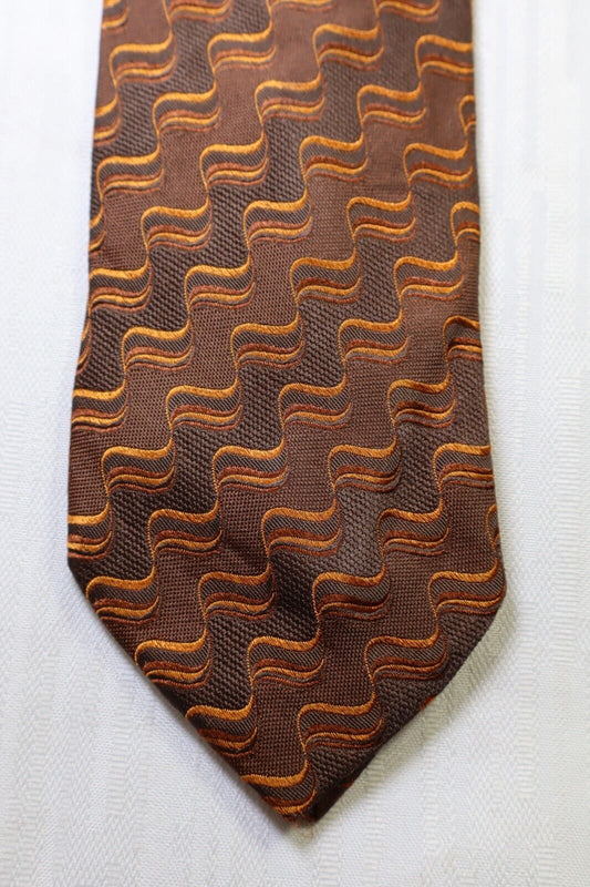 TINO COSMA 100% SILK TIE SETA CRAVATTA NECKTIE MADE ITALY UOMO
