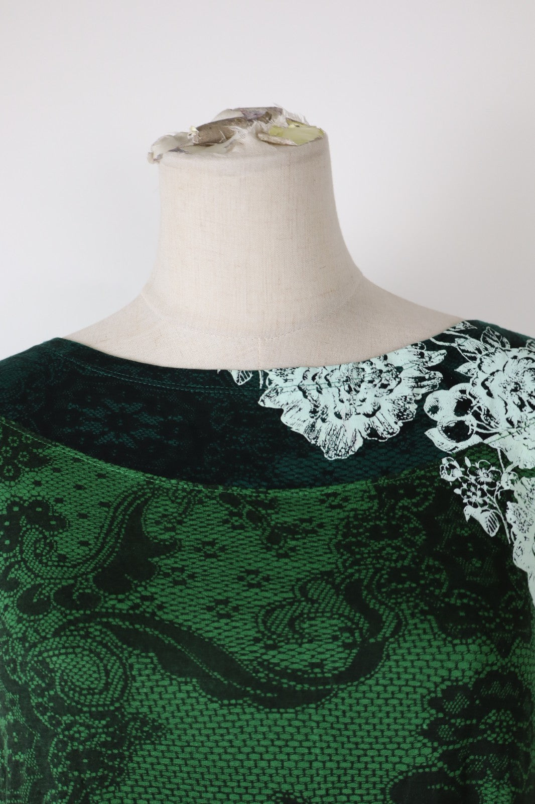 DESIGUAL VESTITO DONNA TG. L WOMAN CASUAL VINTAGE DRESS ABITO COTONE