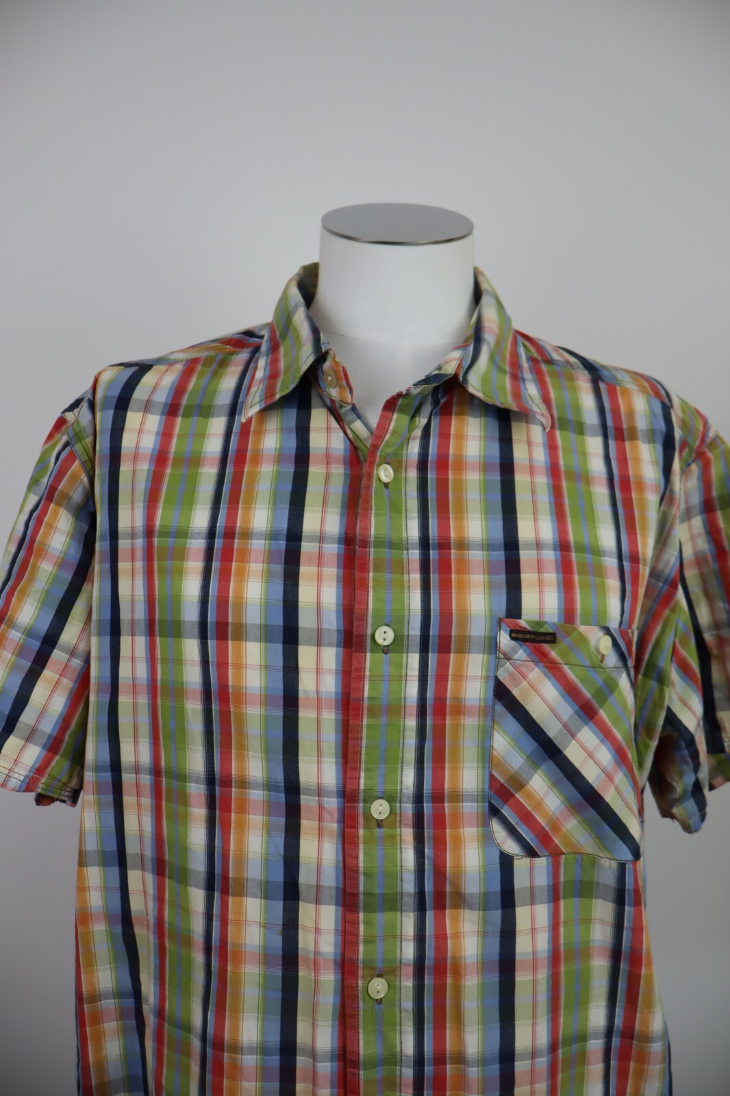 MARLBORO CLASSIC CAMICIA UOMO COTONE TG. 3XL MAN CASUAL VINTAGE SHIRT COTTON