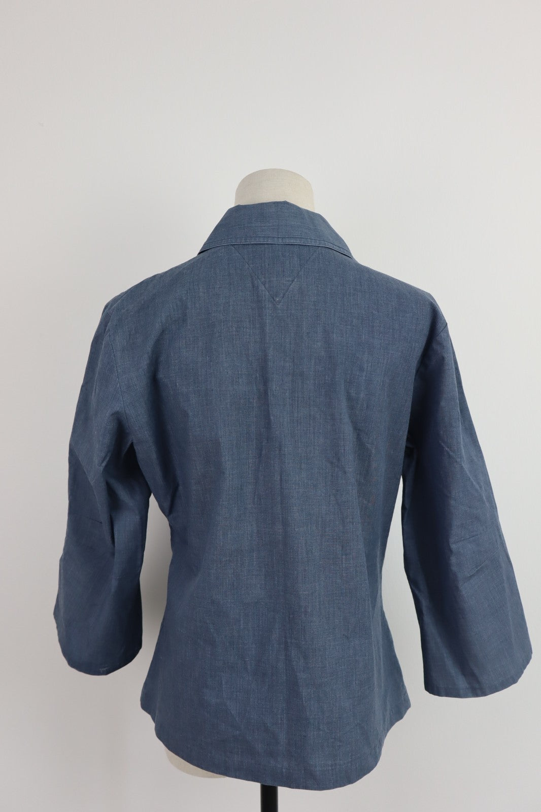 TOMMY HILFIGER DENIM CAMICIA DONNA TG L WOMAN SHIRT CASUAL COTONE VINTAGE