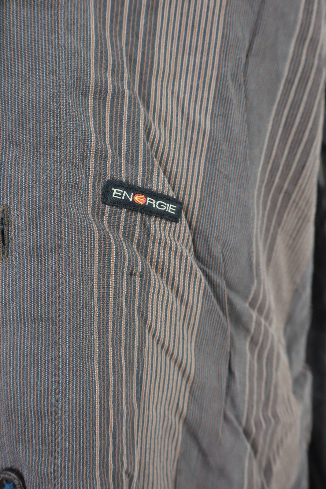 ENERGIE CAMICIA UOMO COTONE TG. M MAN CASUAL VINTAGE COTTON SHIRT MANICA LUNGA