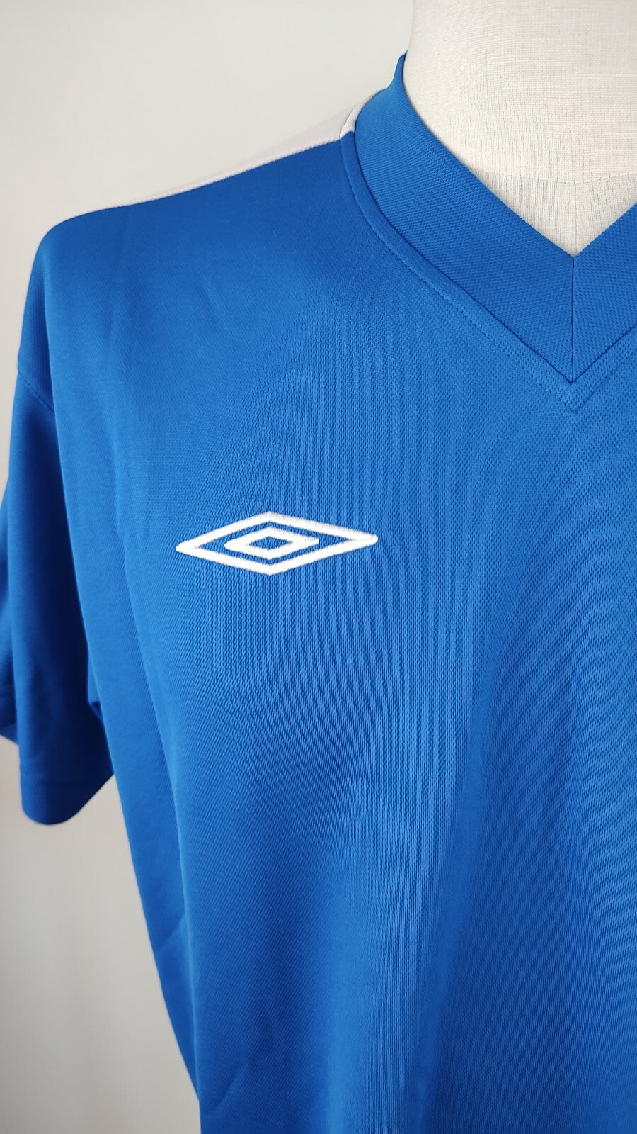 UMBRO NAPOLI MAGLIA CALCIO A 5 UOMO Tg XL SOCCER JERSEY VINTAGE