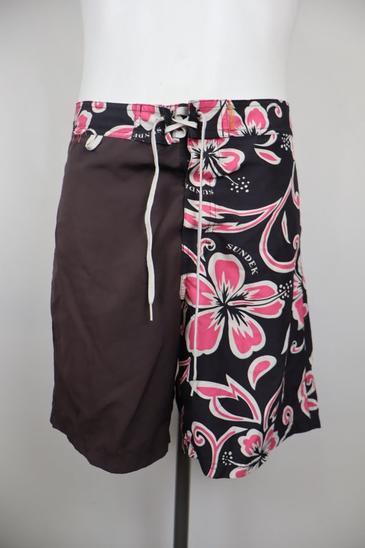 SUNDEK COSTUME PANTALONCINO MARE UOMO TG 32 MEN SWIMSUIT VINTAGE CASUAL