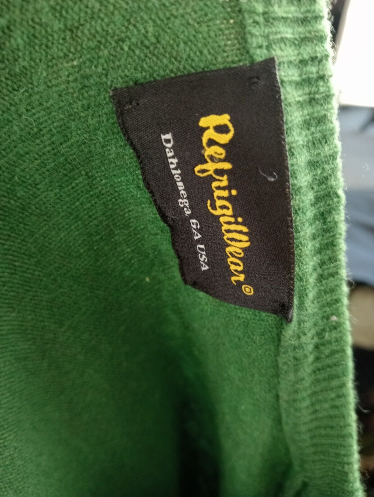 REFRIGIWEAR MAGLIONE LANA WOOL VINTAGE UOMO Tg. XL MAN SWEATER CASUAL
