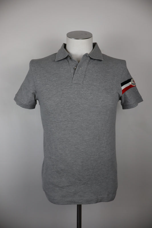 MONCLER POLO MAGLIA UOMO COTONE TG S MAN COTTON T-SHIRT CASUAL VINTAGE LOGO