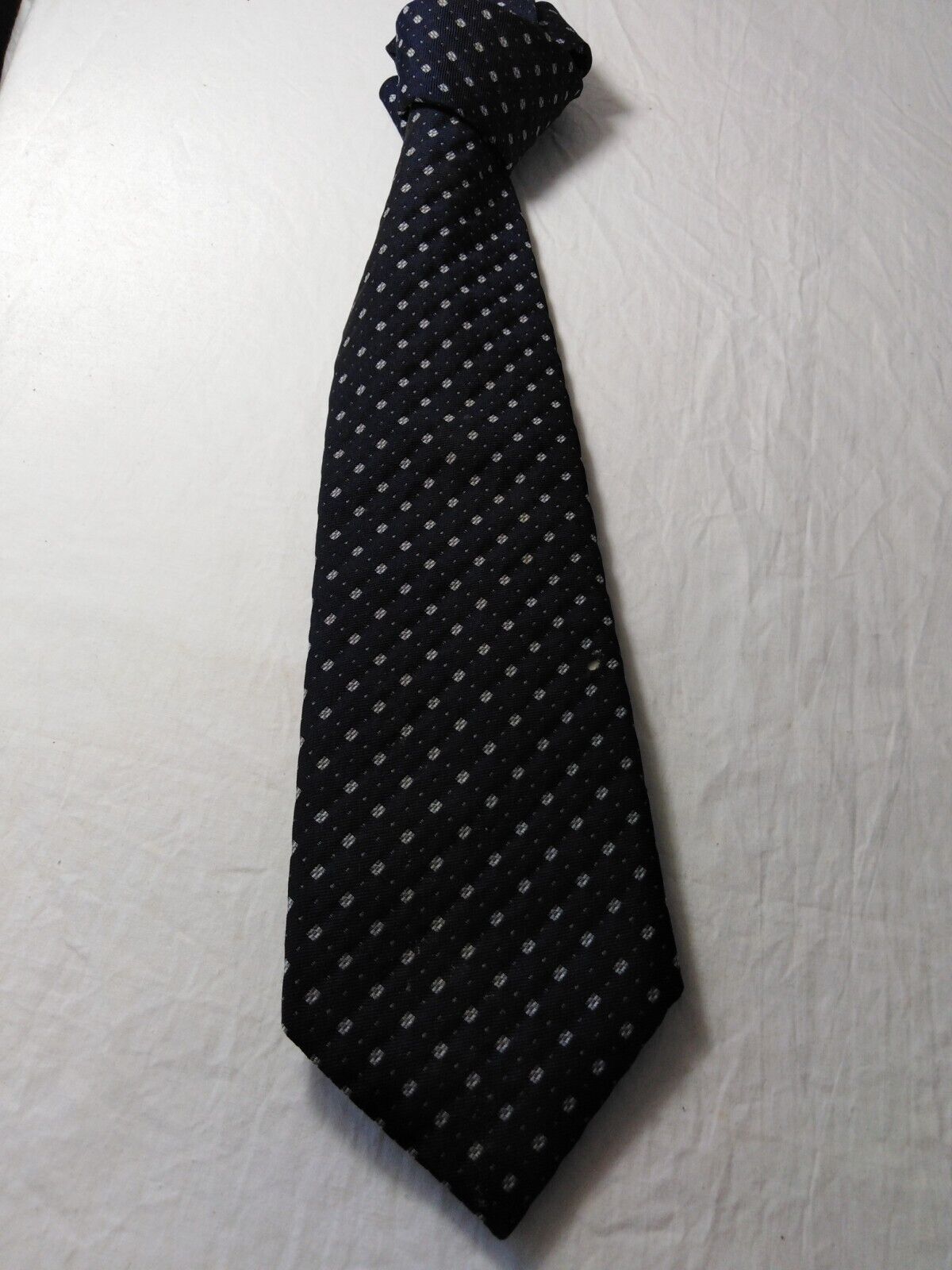 COBI STORY  100%  SILK TIE SETA CRAVATTA SELF TIPPED NECKTIE MADE IN ITALY