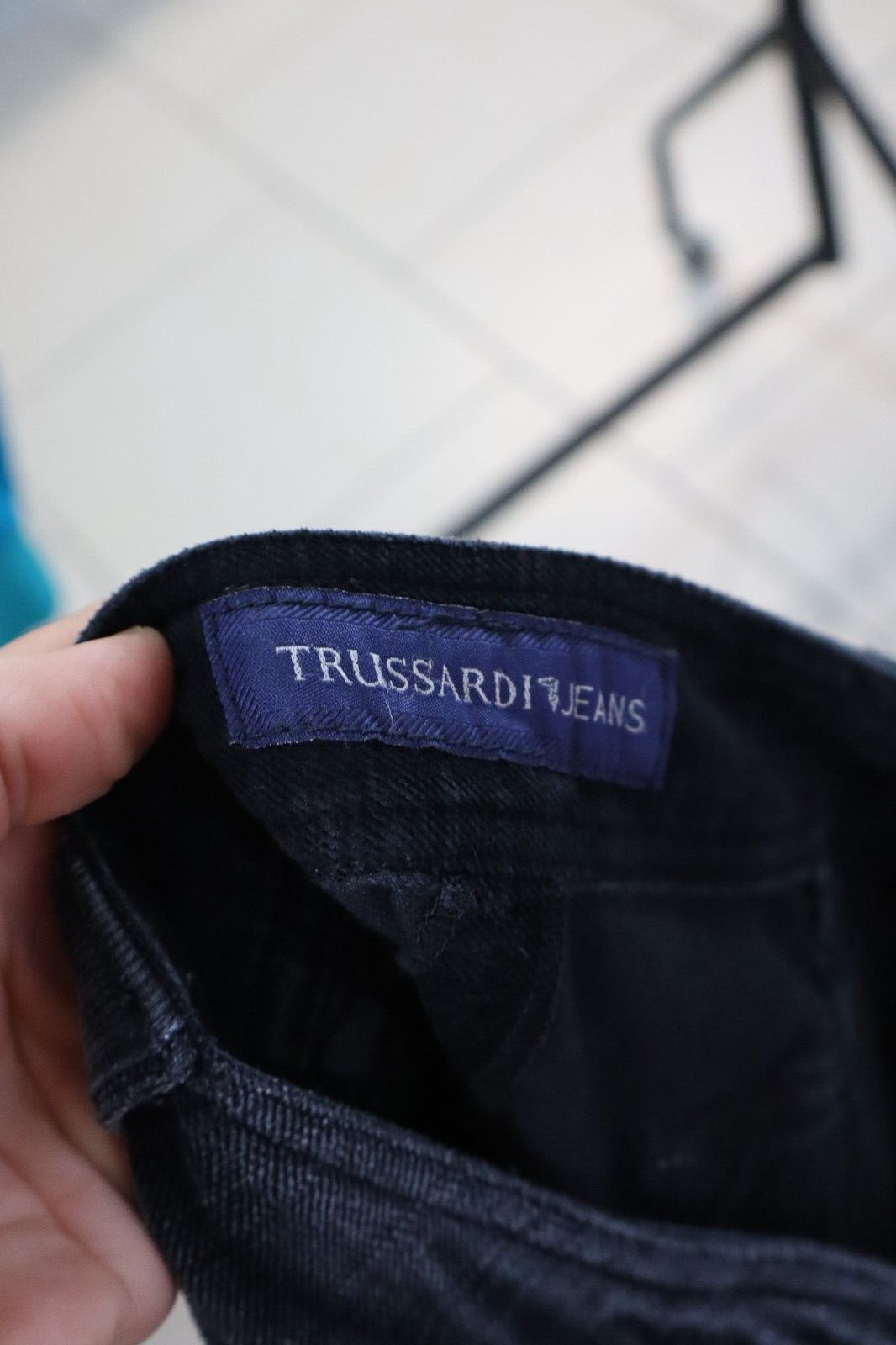 TRUSSARDI JEANS GONNA DONNA WOMAN SKIRT Tg. 46 CASUAL VINTAGE COTONE