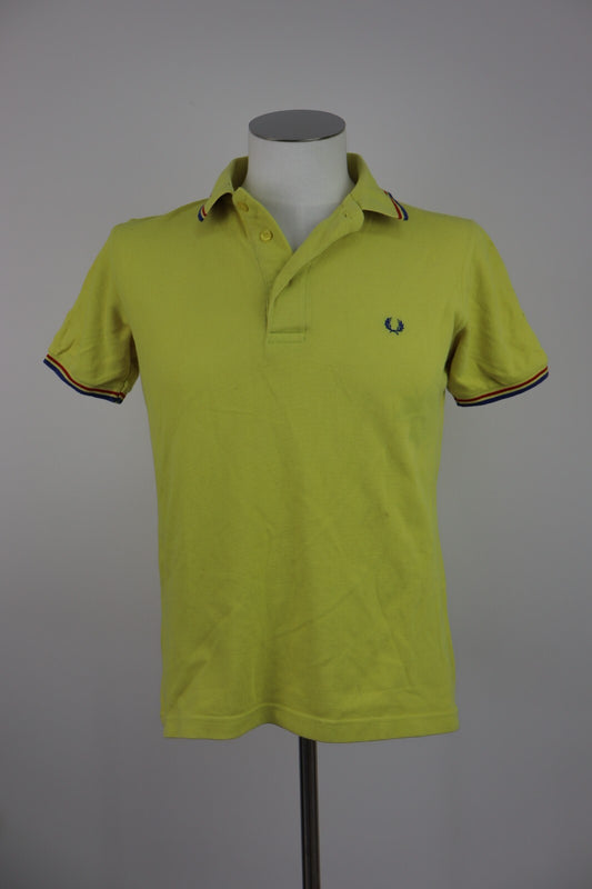 FRED PERRY MAGLIA POLO UOMO TG S MAN T-SHIRT CASUAL VINTAGE COTONE