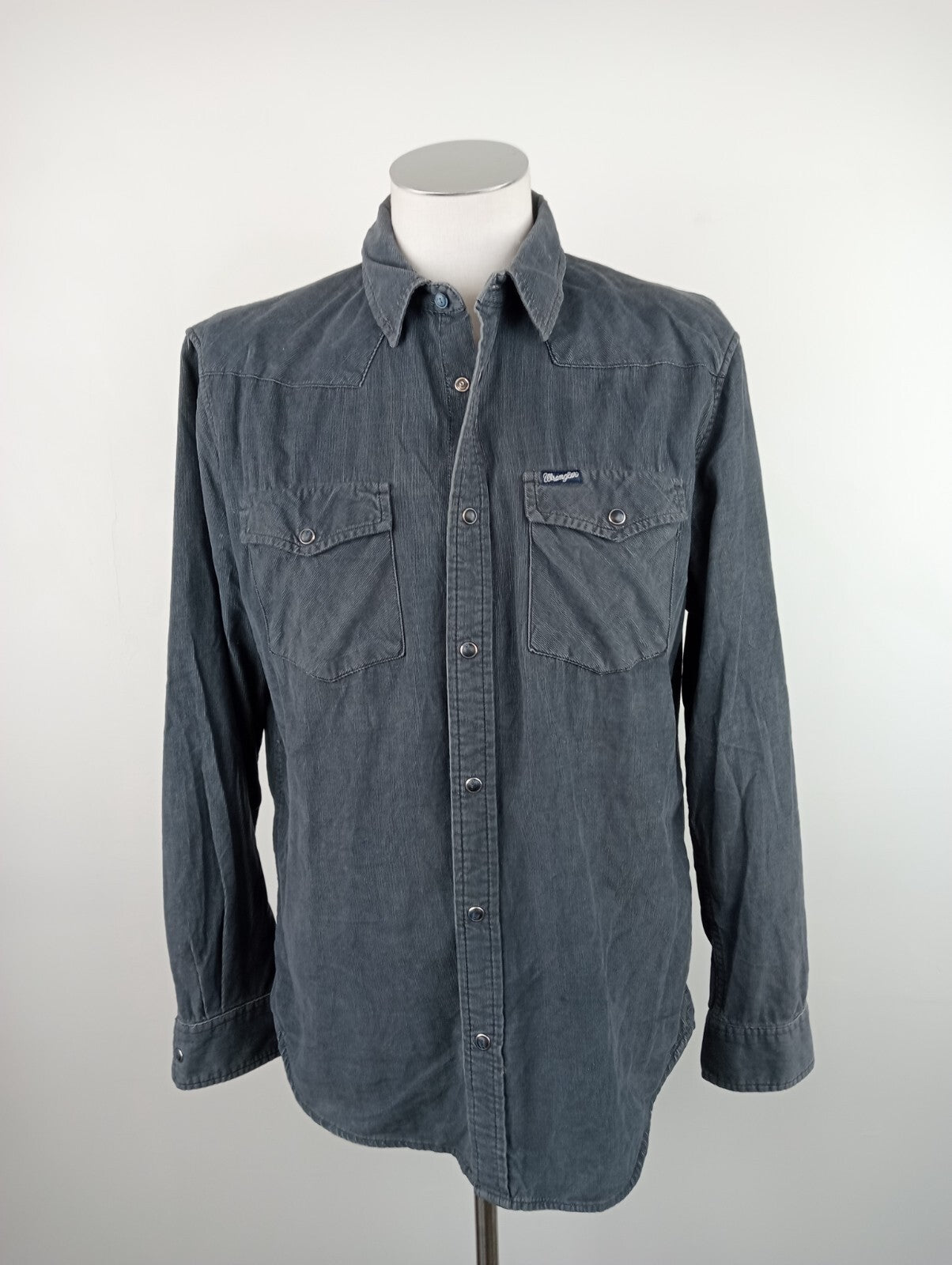 WRANGLER CAMICIA UOMO COTONE COTTON TG. XL  MAN CASUAL VINTAGE SHIRT ITALY