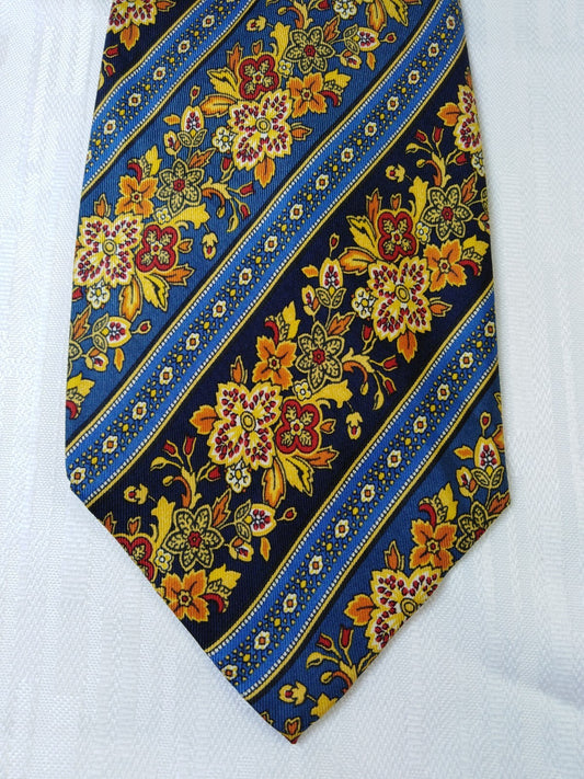 RENATO BALESTRA 100% SILK TIE SETA CRAVATTA NECKTIE ITALY VINTAGE CLASSIC