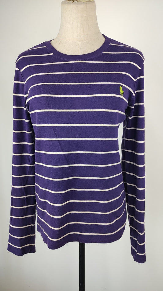 RALPH LAUREN MAGLIONE DONNA Tg. L WOMAN CASUAL SWEATER COTONE