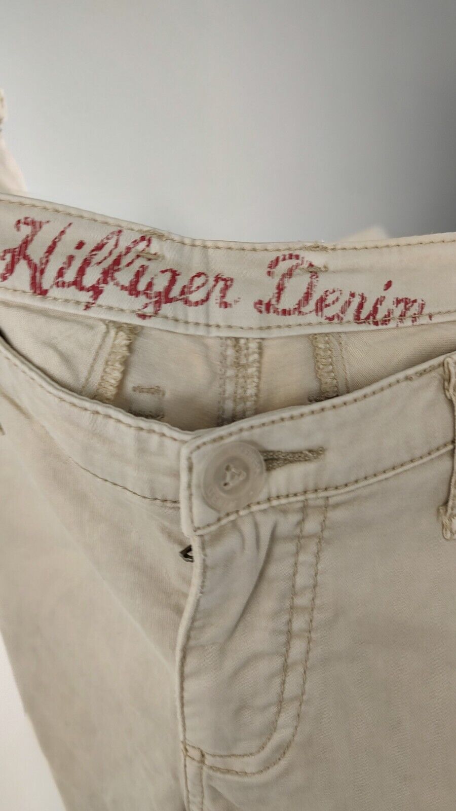TOMMY HILFIGER PANTALONCINO DENIM JEANS DONNA W29 WOMAN VINTAGE SHORTS