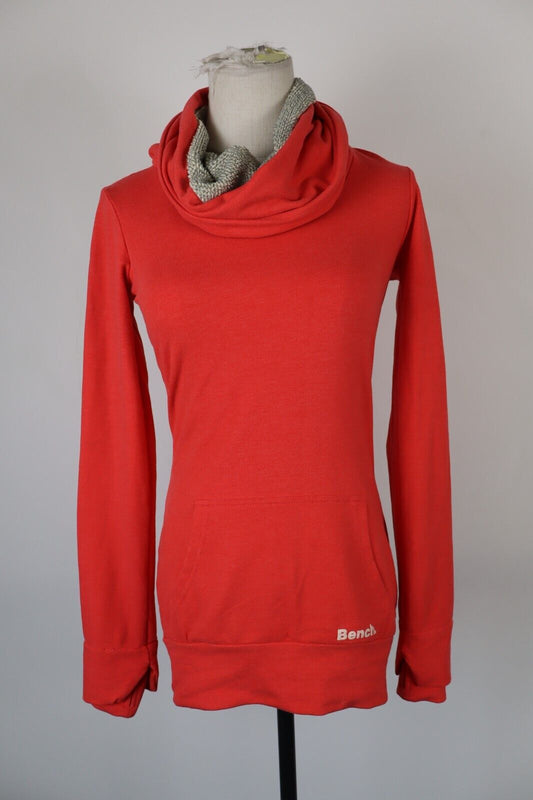 BENCH FELPA MAGLIA DONNA Tg XS WOMEN CASUAL VINTAGE SPORT SWEATSHIRT