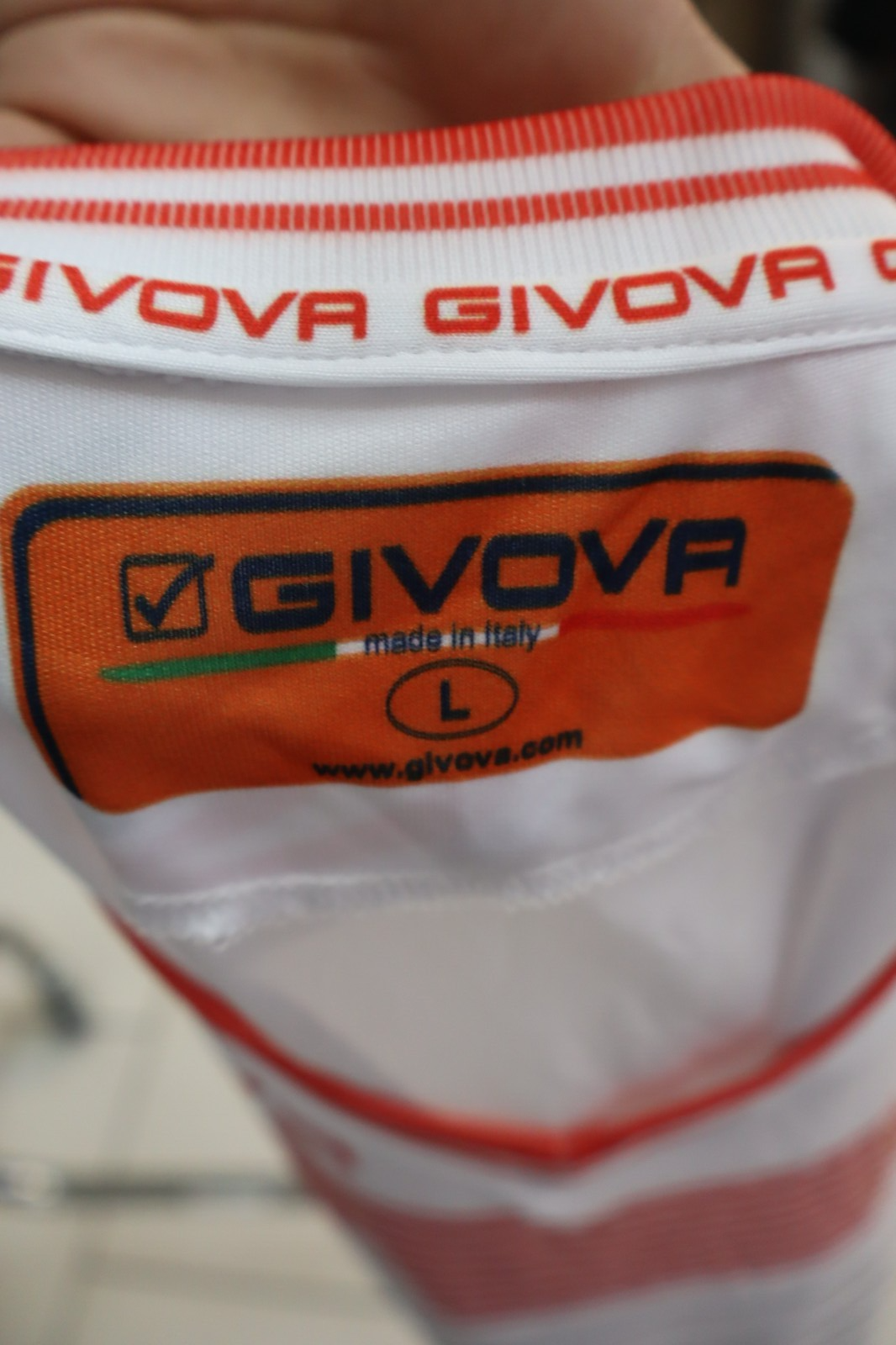 GIVOVA CARPI COMPLETO CALCIO MAGLIA SHORTS UOMO tg L FOOTBALL JERSEY SPORT