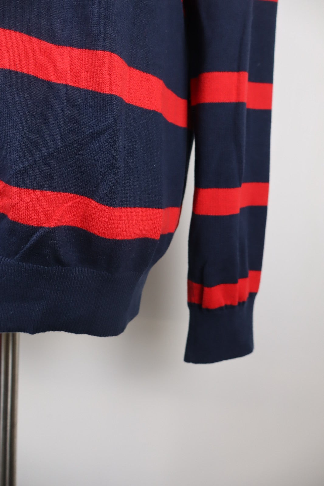 TOMMY HILFIGER MAGLIONE VINTAGE COTONE COTTON UOMO Tg. L MAN SWEATER CASUAL LOGO