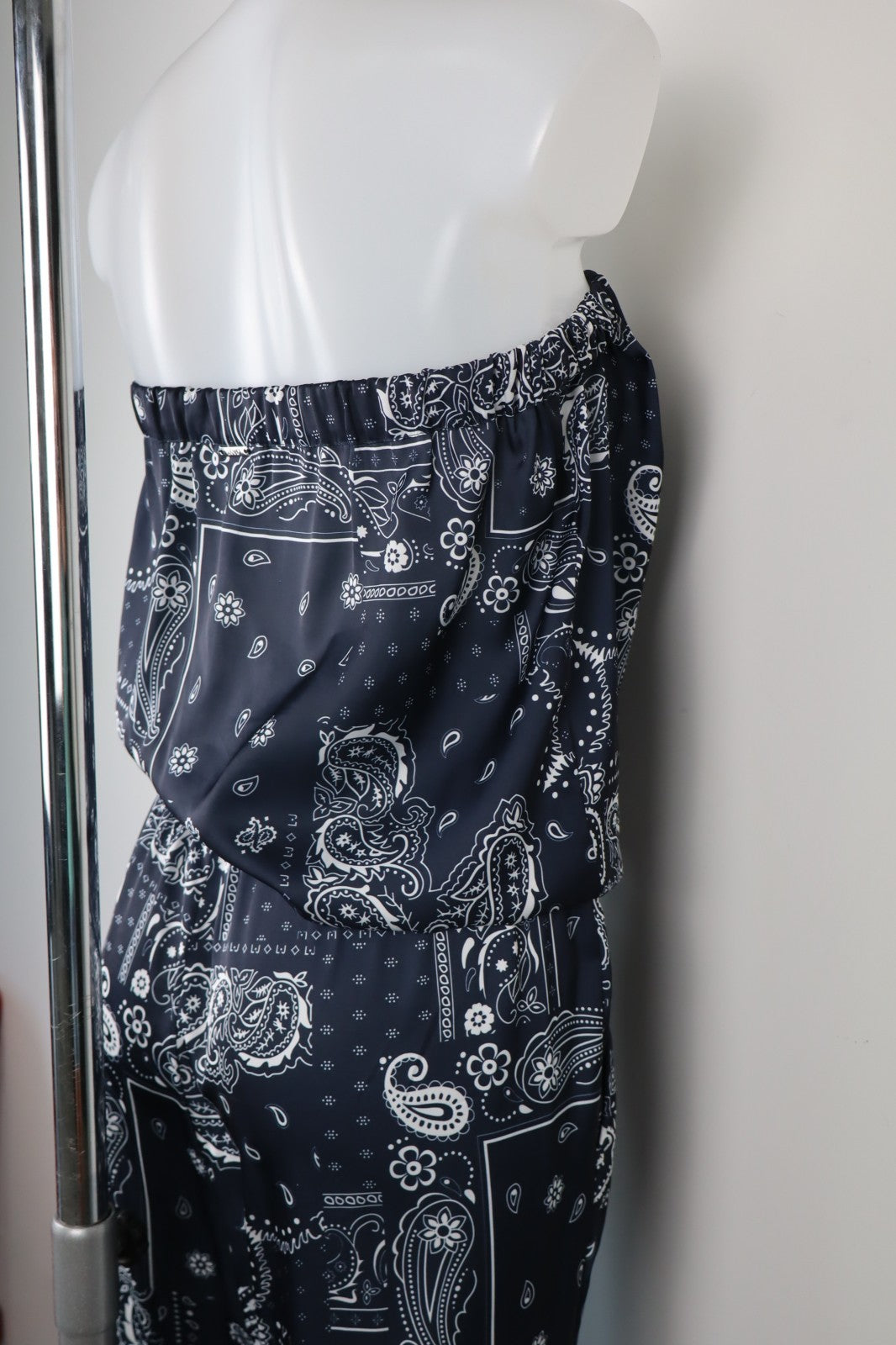 LIU JO COMPLETO DONNA PANTALONE Tg. 46 SALOPETTE ONE PIECE VINTAGE CASUAL MOLLA