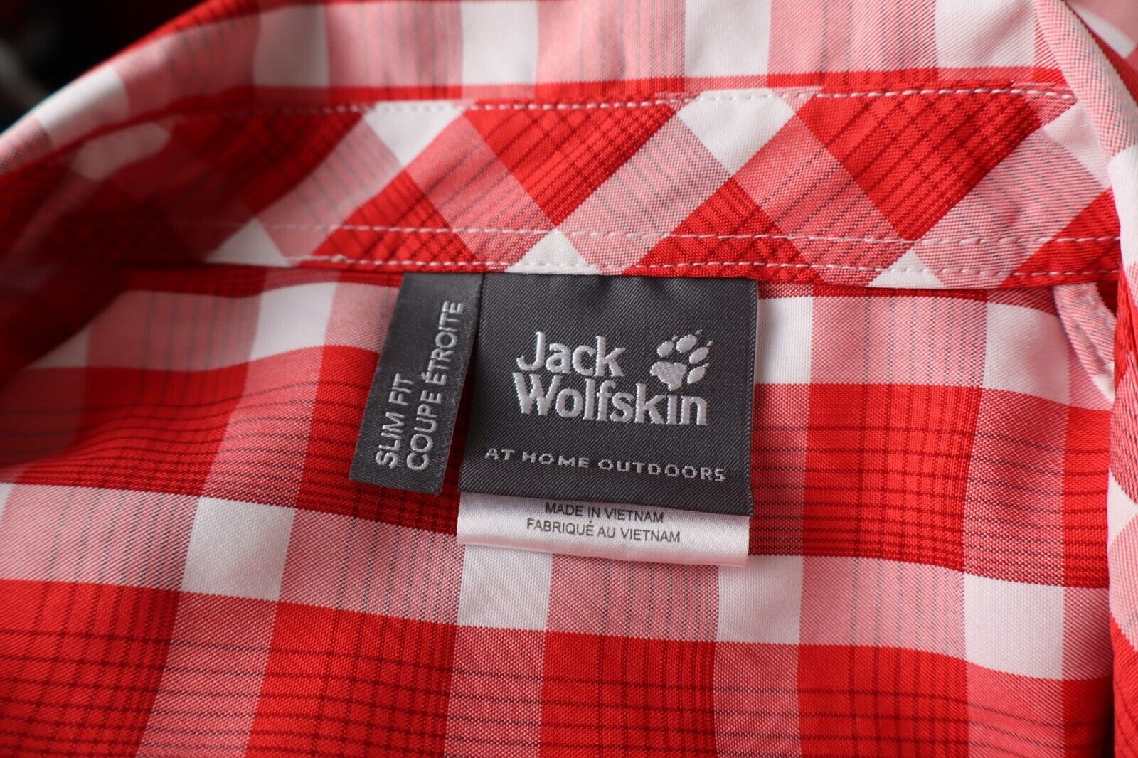 JACK WOLFSKIN CAMICIA DONNA TG. L WOMAN SHIRT CASUAL VINTAGE COTONE