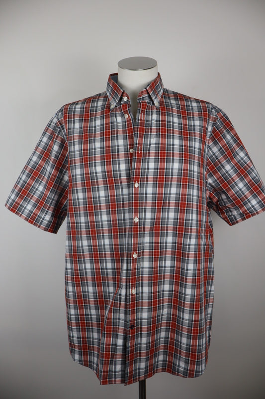 TOMMY HILFIGER TAILORED CAMICIA UOMO COTONE TG 45 18 MAN CASUAL VINTAGE SHIRT