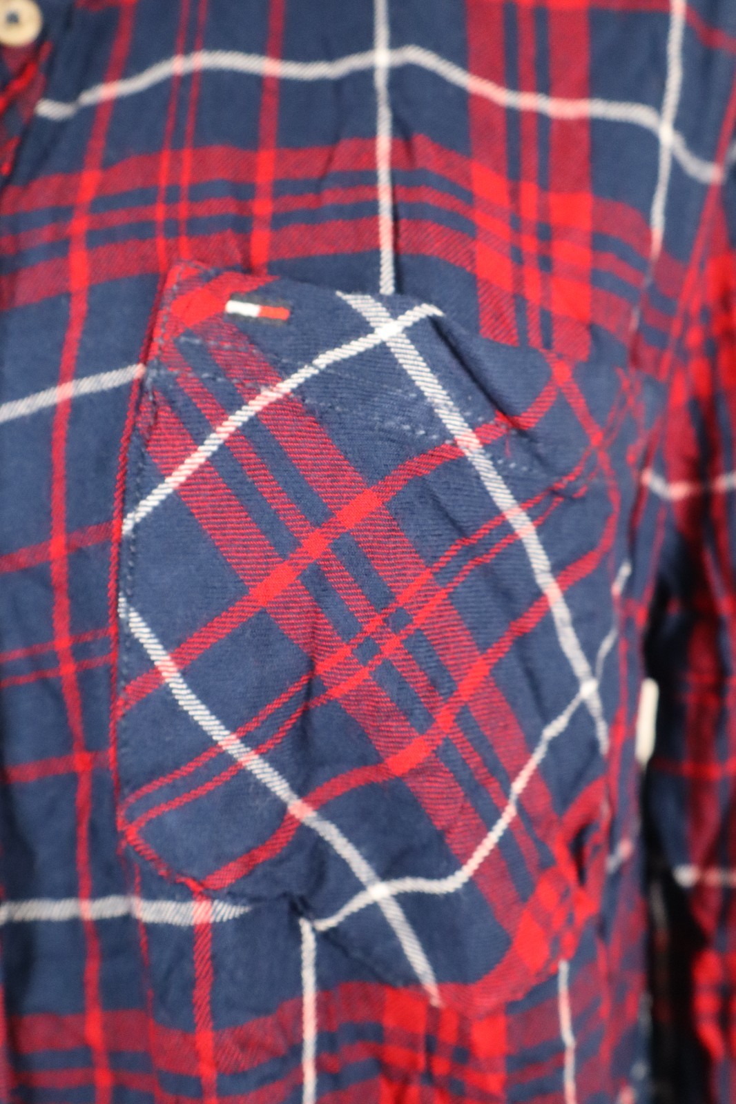 TOMMY HILFIGER CAMICIA  DONNA TG. L WOMAN SHIRT CASUAL VINTAGE