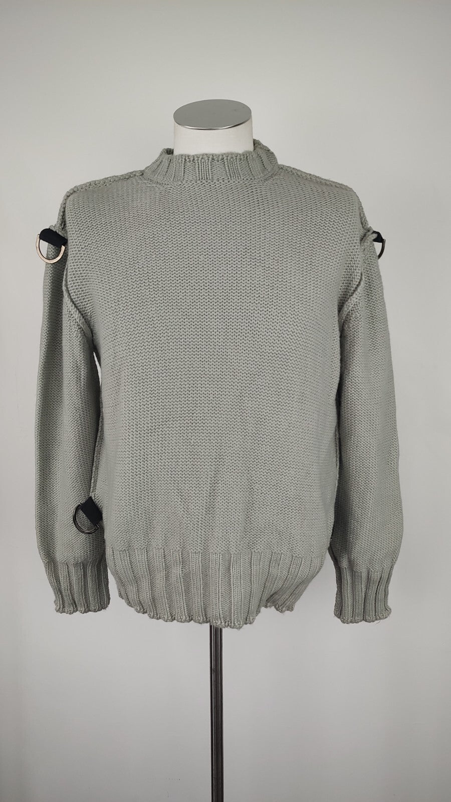 RICHMOND MAGLIONE LANA VINTAGE UOMO Tg. 54 MAN SWEATER CASUAL