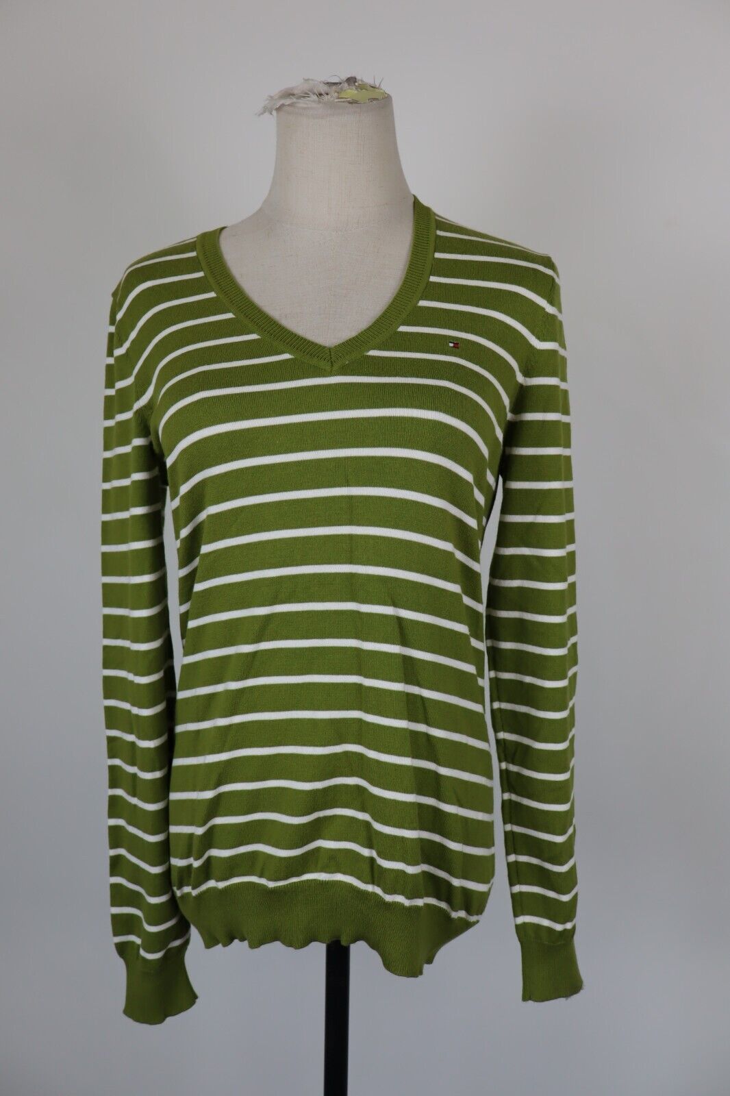 TOMMY HILFIGER MAGLIONE COTONE DONNA Tg. M WOMAN CASUAL SWEATER COTTON