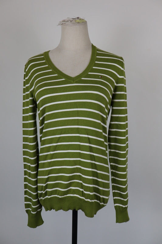 TOMMY HILFIGER MAGLIONE COTONE DONNA Tg. M WOMAN CASUAL SWEATER COTTON