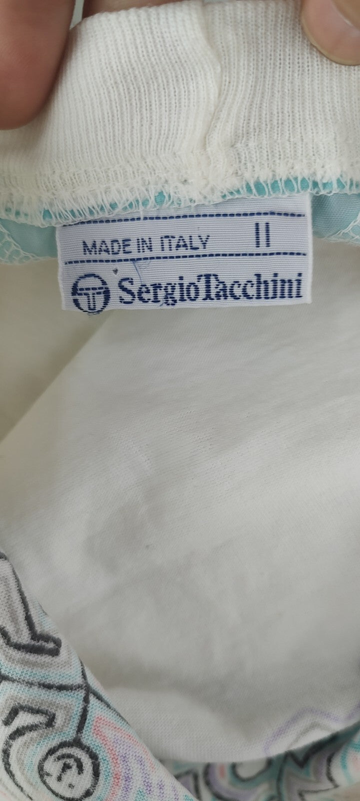 SERGIO TACCHINI MAGLIA DONNA TG. II WOMAN CASUAL VINTAGE T-SHIRT COTONE