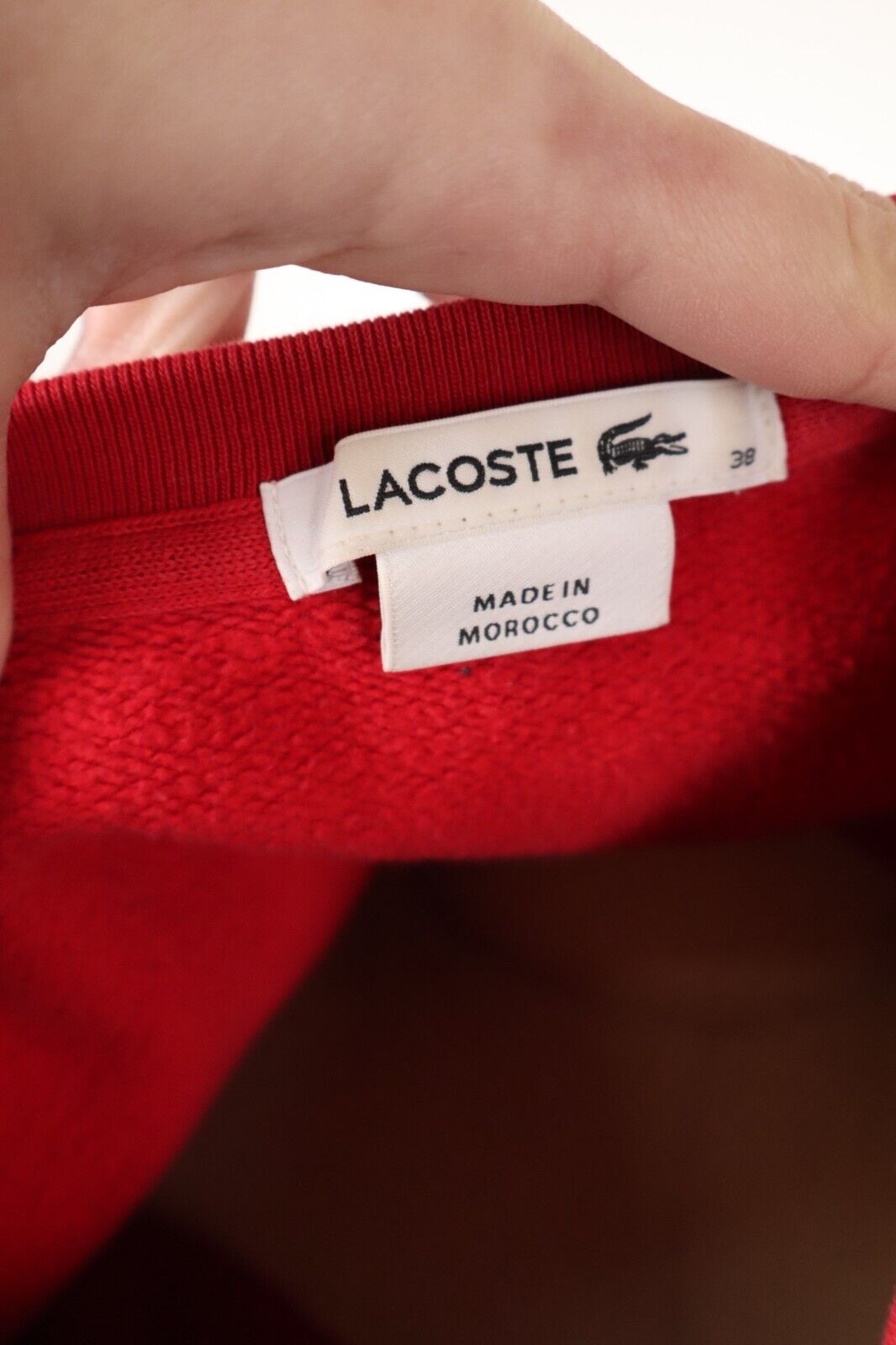 LACOSTE FELPA DONNA Tg 38 WOMAN CASUAL VINTAGE SPORT SWEATSHIRT