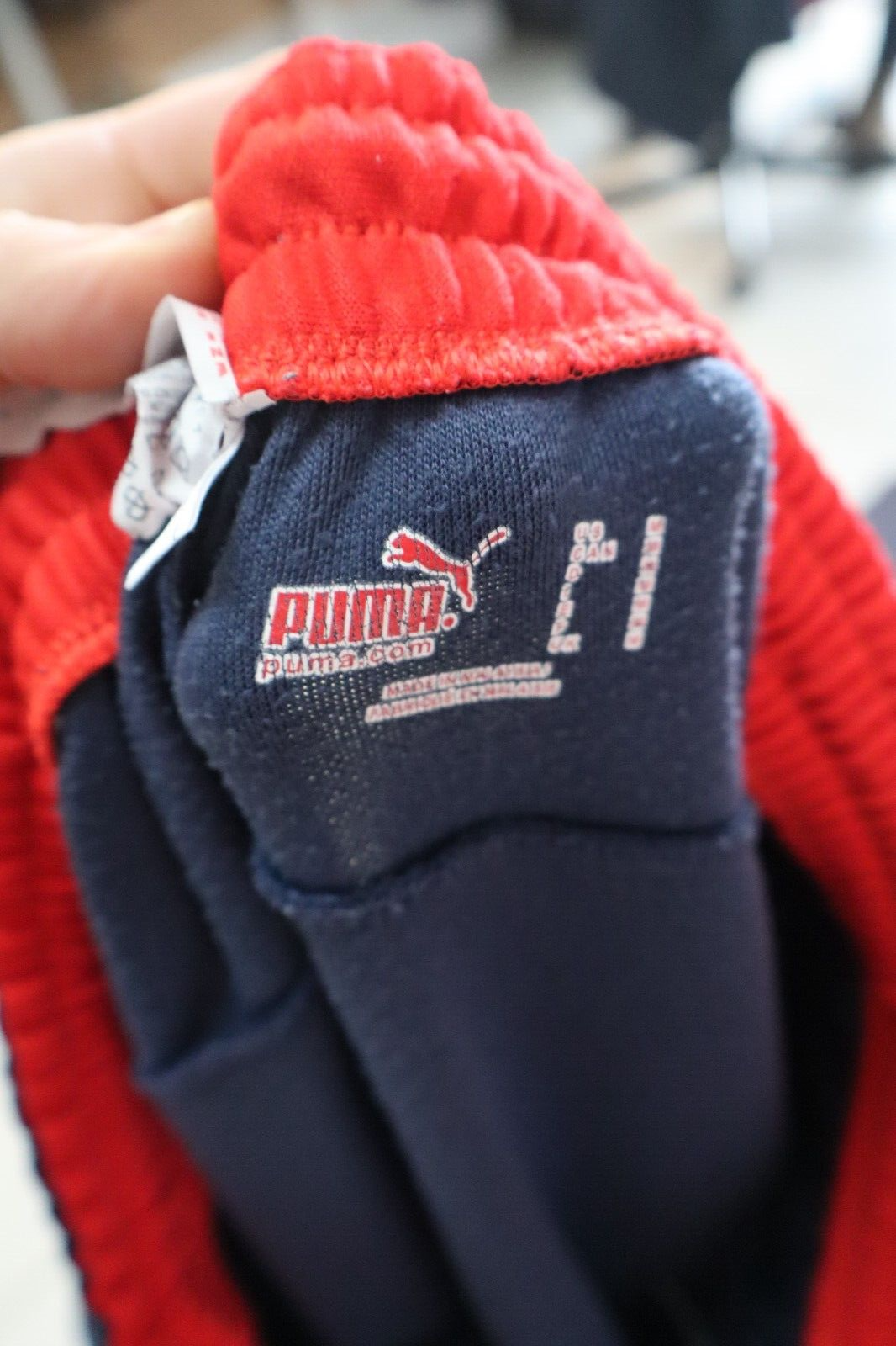 PUMA ITALIA PANTALONE TUTA CALCIO SPORT UOMO TG M VINTAGE MAN PANTS