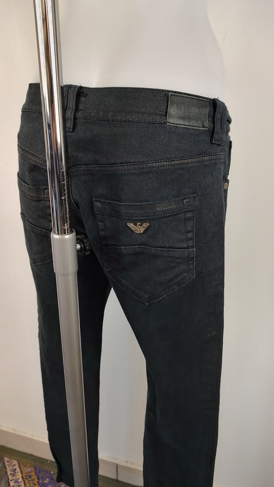 ARMANI JEANS PANTALONE DENIM JEANS DONNA TG 29 WOMAN VINTAGE PANTS