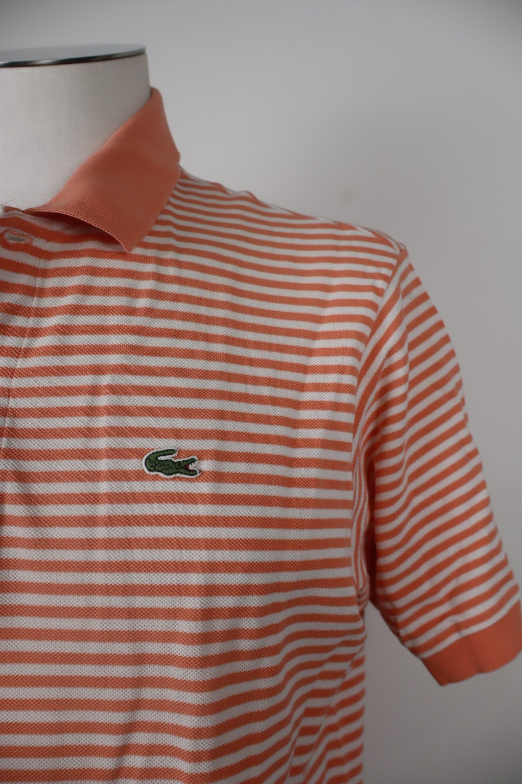 LACOSTE POLO MAGLIA UOMO COTONE TG. 5 MAN COTTON T-SHIRT CASUAL VINTAGE LOGO