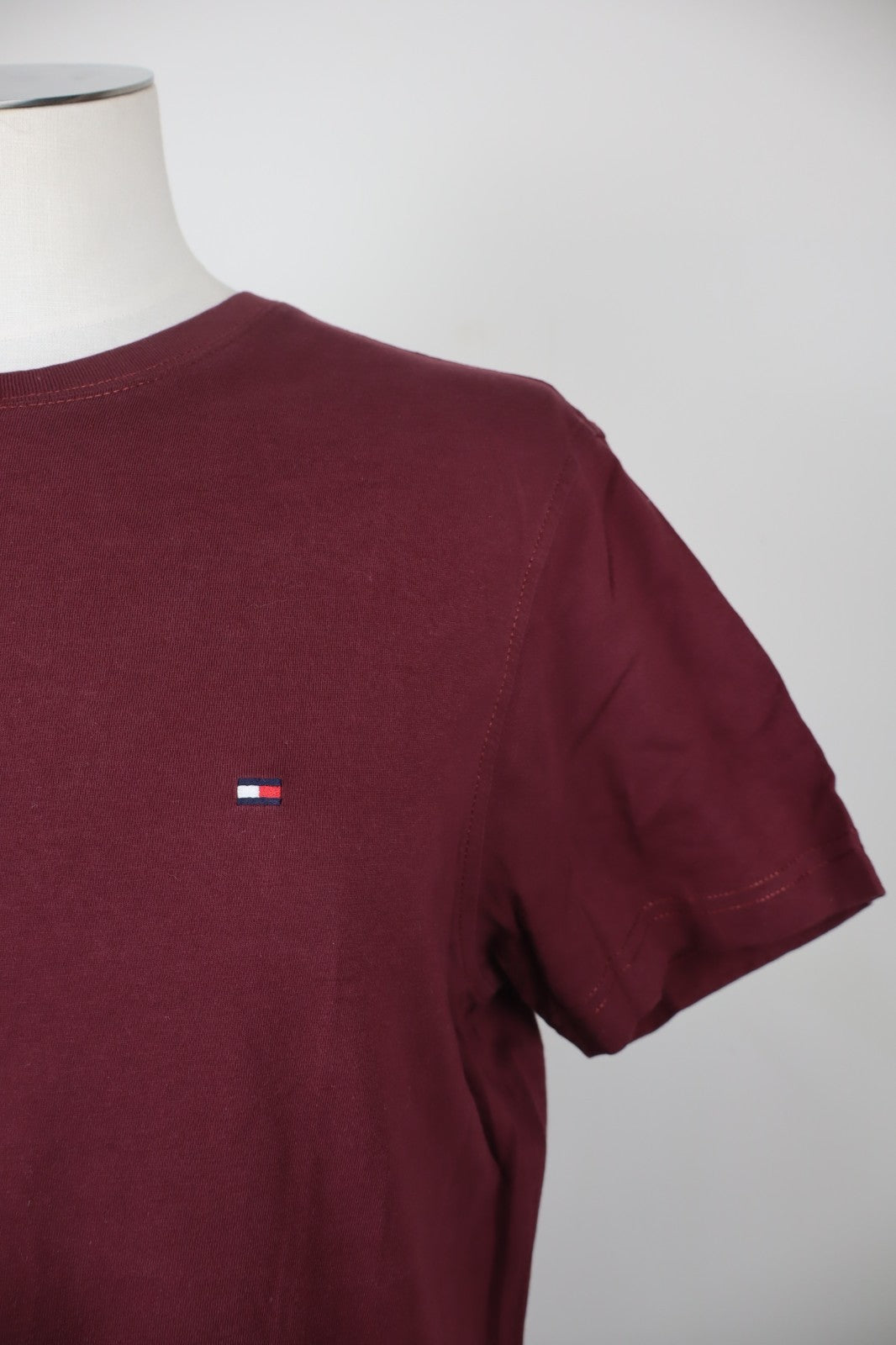 TOMMY HILFIGER MAGLIA UOMO TG L MAN T-SHIRT CASUAL VINTAGE COTONE COTTON LOGO