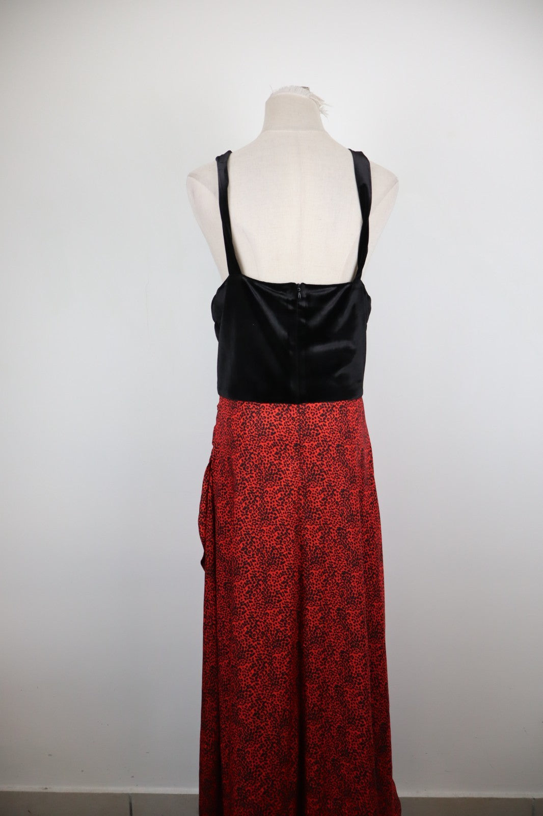 GAELLE PARIS VESTITO ABITO A BRETELLE DONNA TG. 44 WOMAN CASUAL VINTAGE DRESS