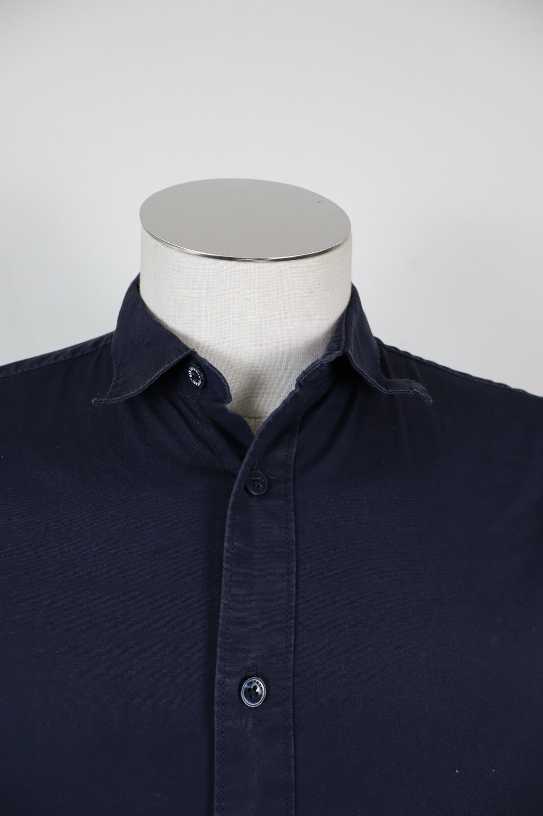 BEN SHERMAN CAMICIA UOMO TG. XS MAN CASUAL VINTAGE SHIRT COTONE