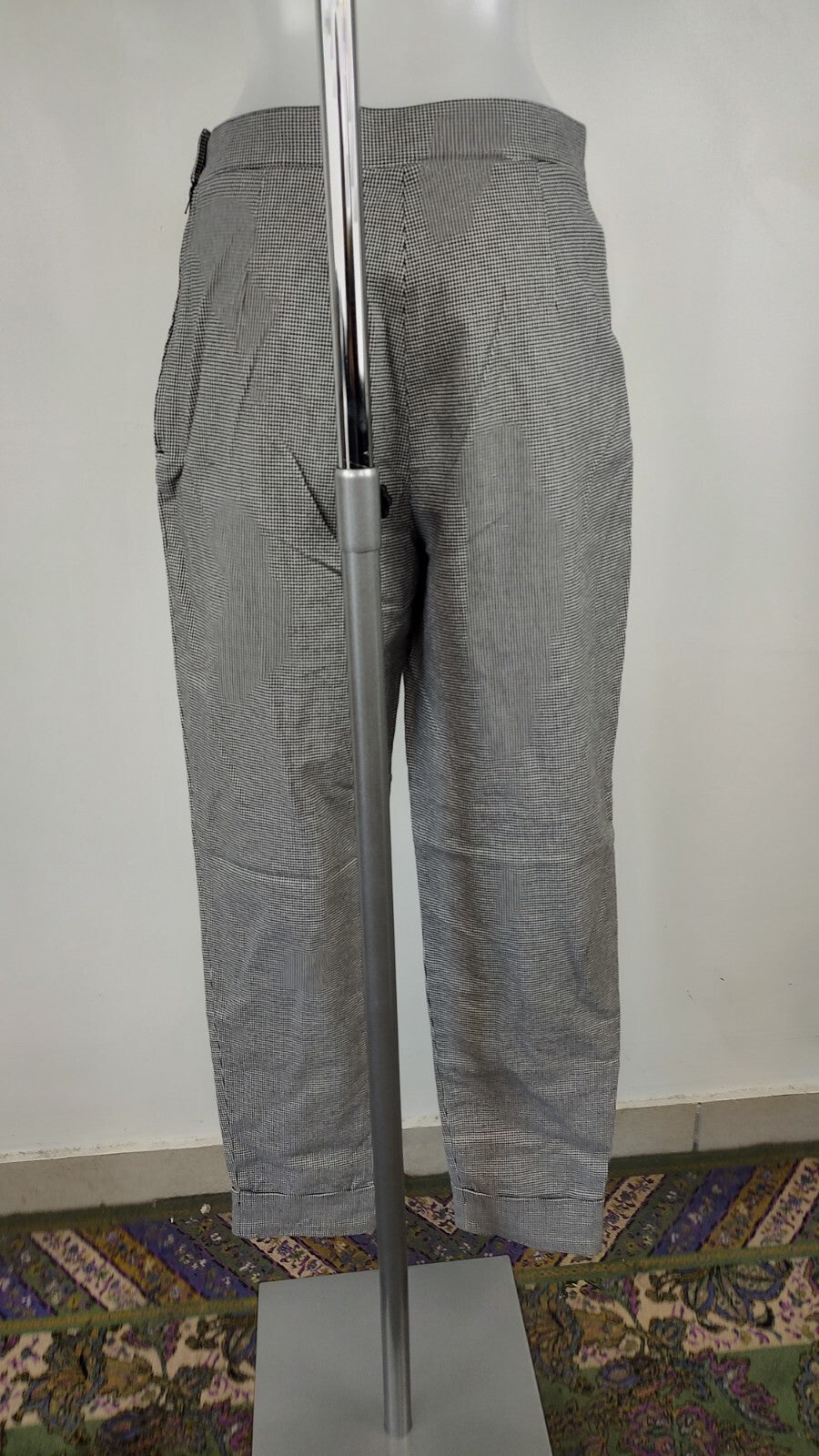 ELLESSE PANTALONE CASUAL DONNA TG 46 WOMAN VINTAGE PANTS COTONE