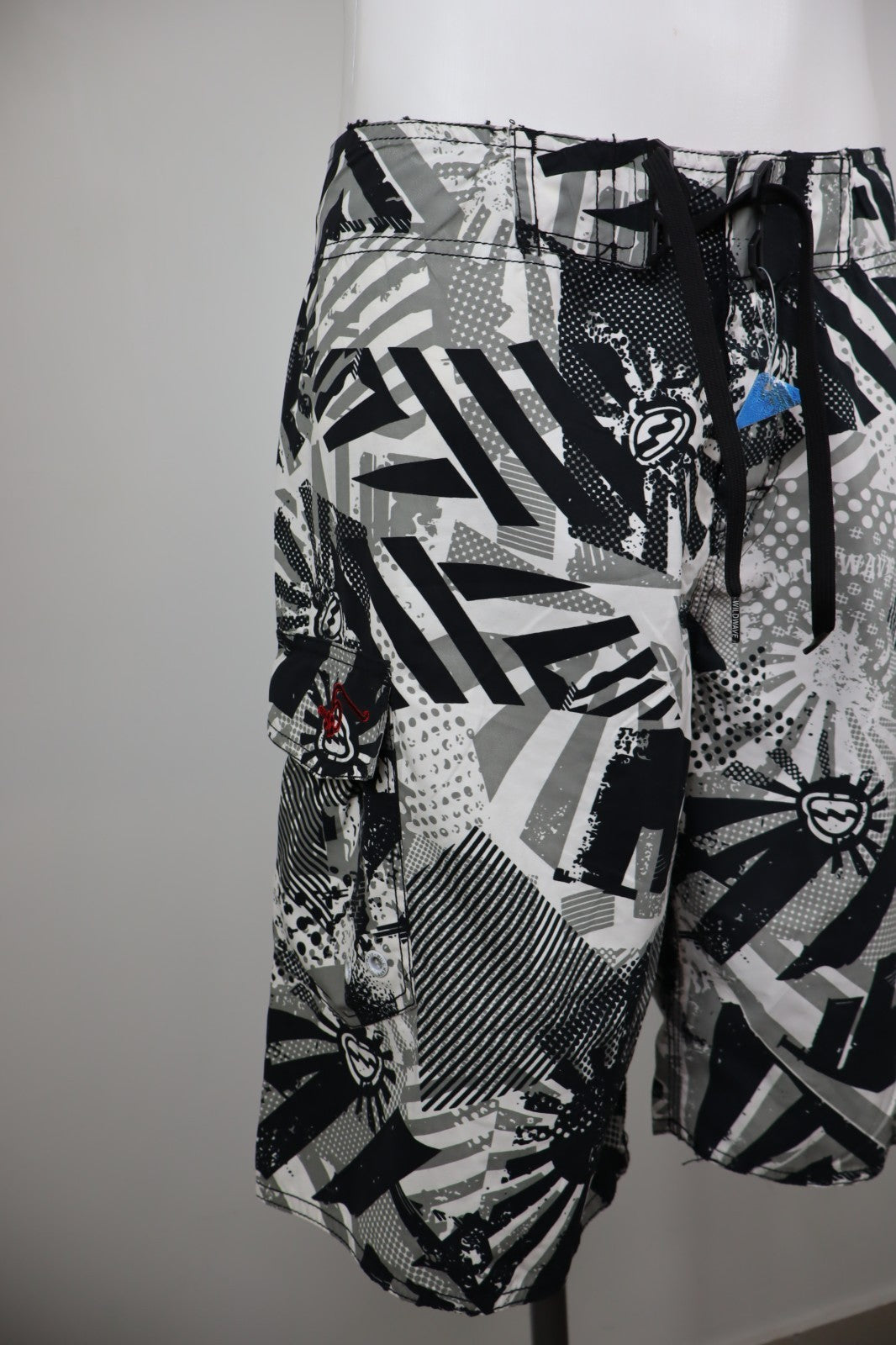 WILDWAVE COSTUME PANTALONCINO MARE UOMO L MAN SWIMSUIT SHORTS VINTAGE CASUAL