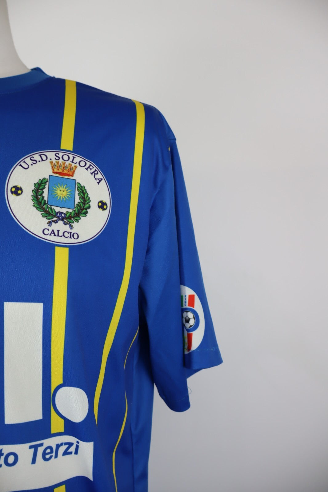 TOP SPORT MAGLIA CALCIO SOLOFRA N 17 UOMO Tg XL SOCCER SHIRT TRIKOT MAN JERSEY