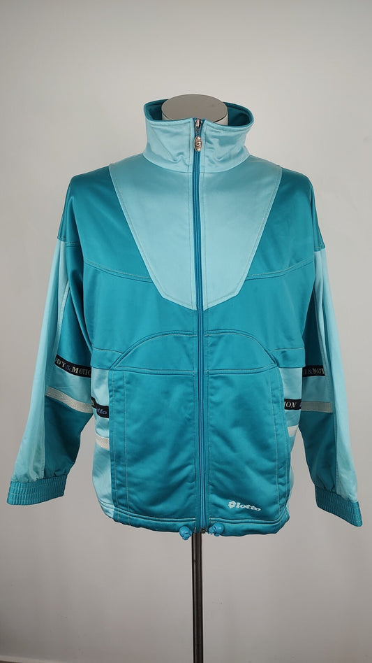 LOTTO FITNESS GIACCA SPORTIVA UOMO Tg. L MAN CASUAL SPORT JACKET